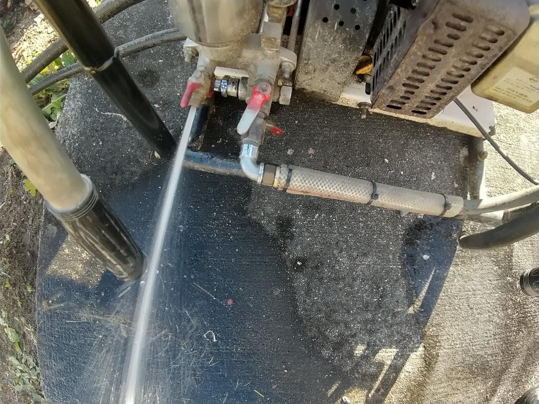 丸山 MS3500 高圧動噴 自動整列巻取り付き 100m 即使用可能