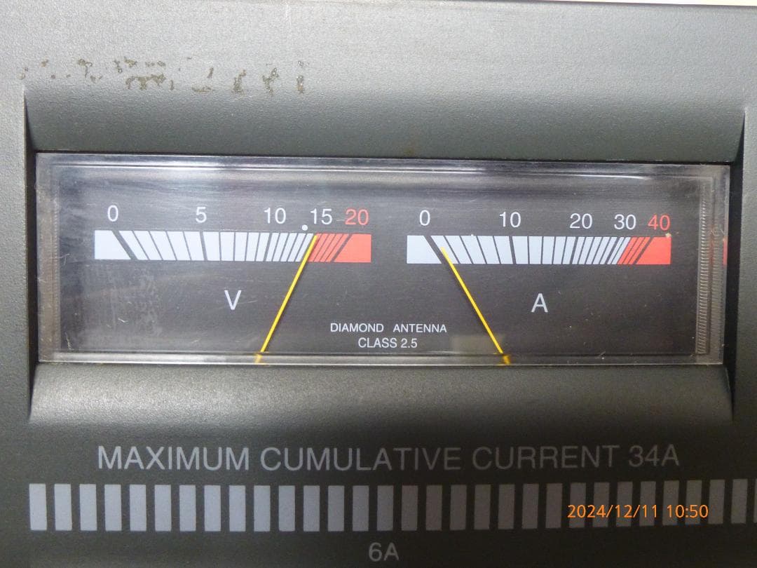 DIAMOND　34A　大型トランス式安定化電源　美品