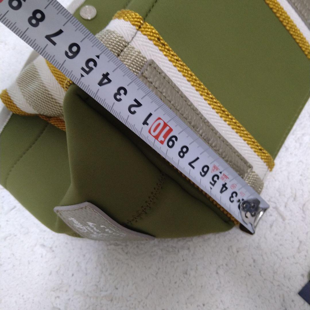 激安！定価の半額以下！！新品タグ有り　ADMJ モスグリーン トートバッグ