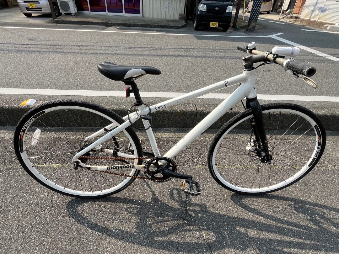 激レア❗️超軽量 mon クロスバイク　値下げです【引取限定】