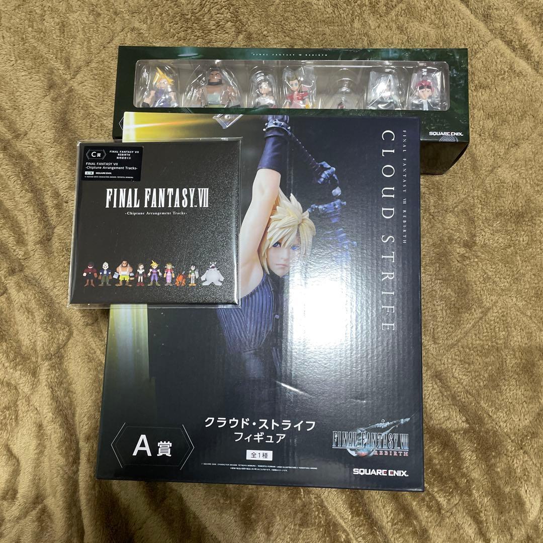FF7 一番くじ　クラウド ミニフィギュア7体セット