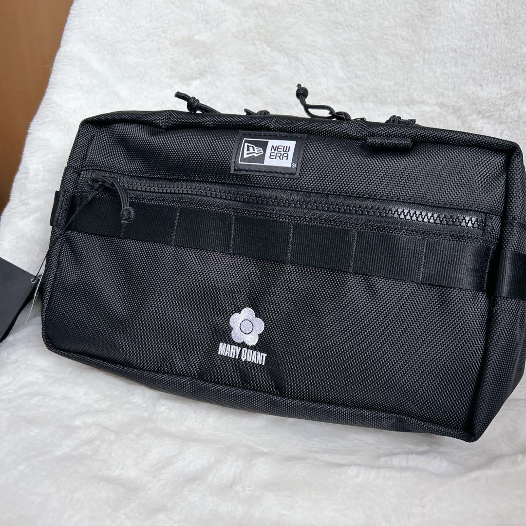【新品未使用】 マリークワント ニューエラ コラボ ボディバッグ ブラック