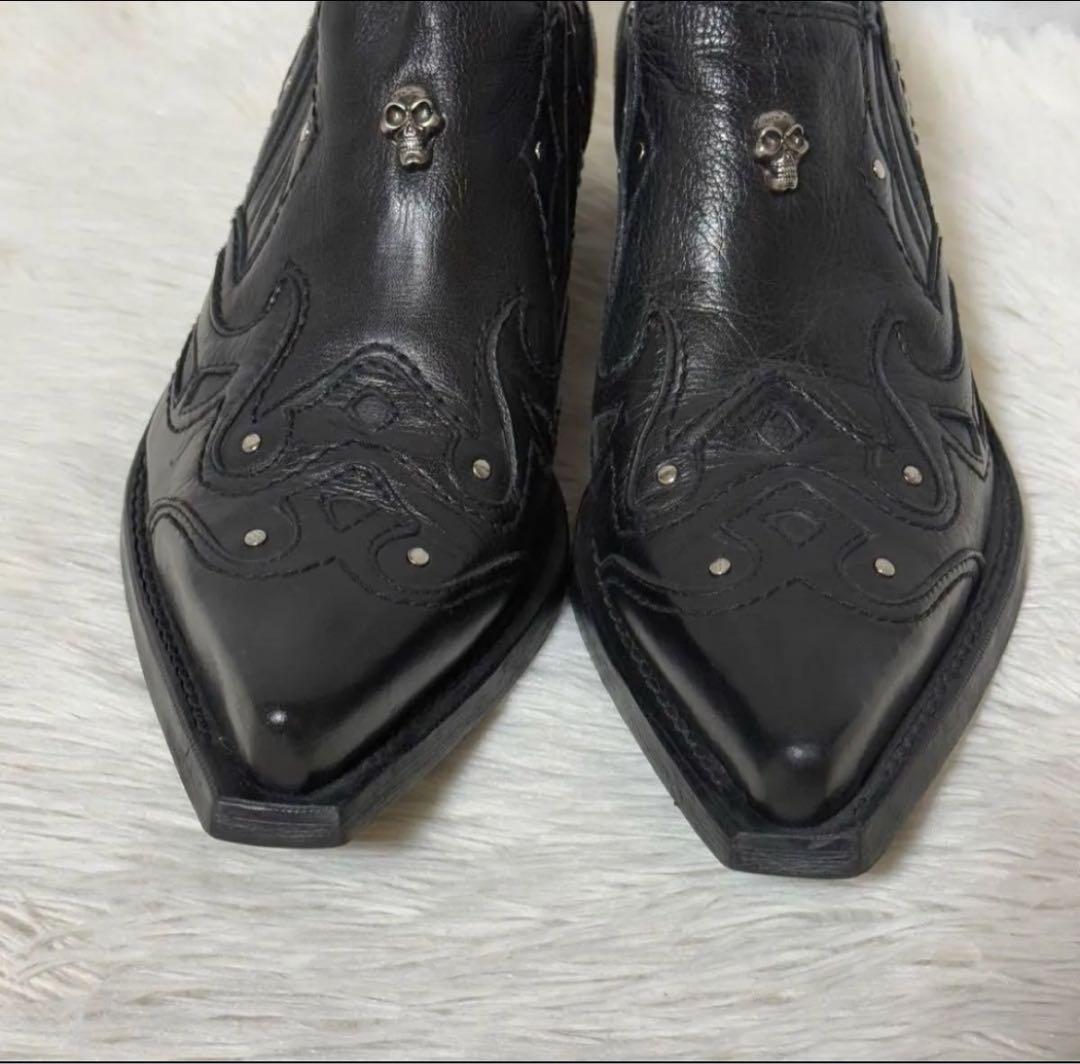 ⭐️極美品⭐️　NEW ROCK　ニューロック　ウエスタン　ポインテッドトゥ