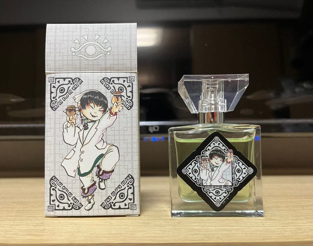 鬼灯の冷徹　白澤　フレグランス キャラクターグッズ イラスト付き