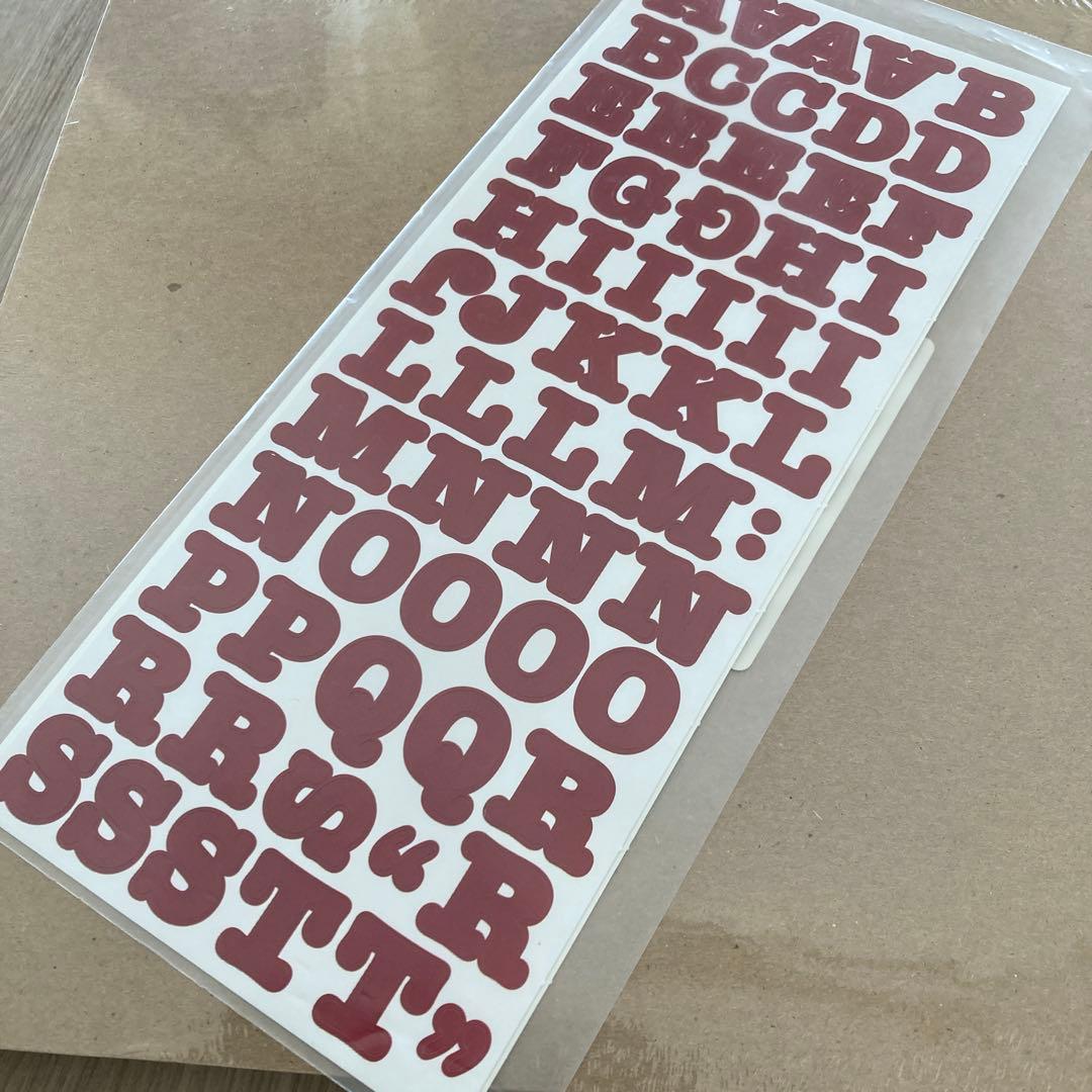 【未使用】クリエイティブメモリーズ　台紙　台紙カバー　ステッカー