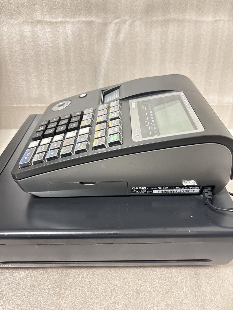 動作良好！CASIO カシオ NL-300 レジスター 鍵3本付属
