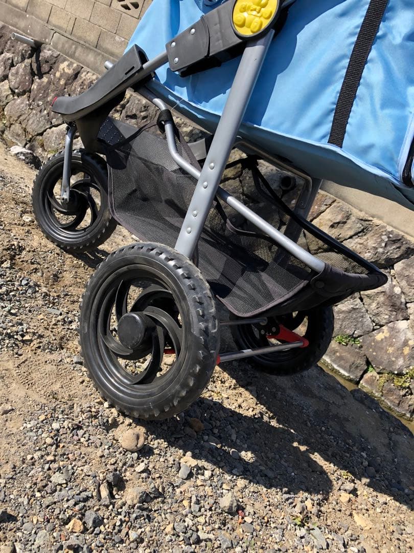 ペットカート ベビーカー バギー 犬 猫 多頭 犬/輪犬ケージ (B36)