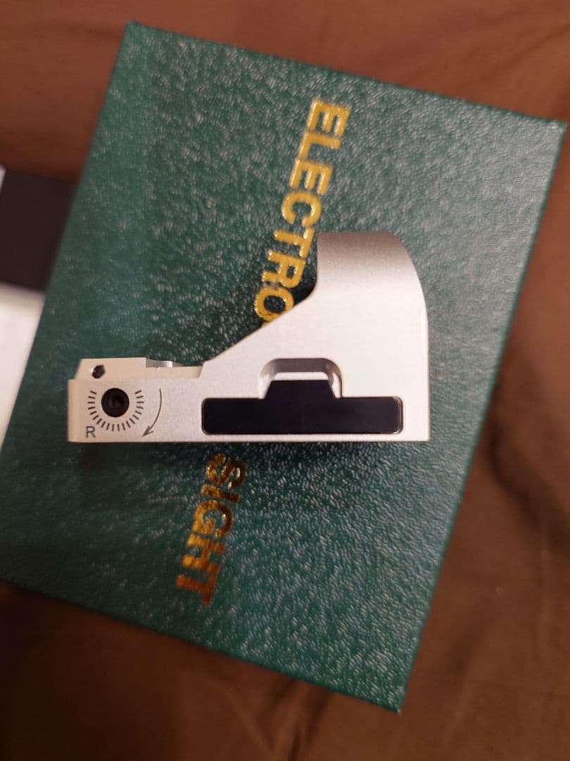 東京スコープ XT-6 ドットサイト シルバー! 美品。