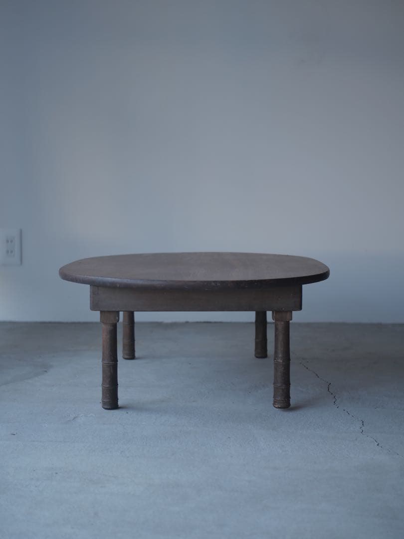 ちゃぶ台　ローテーブル　折り畳み　机　古家具　古道具　アンティーク　昭和レトロ