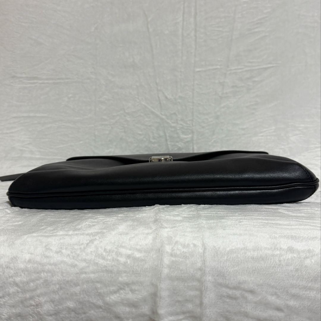 アルマーニ★ブリーフケース★レザー★黒系★未使用タグ付き