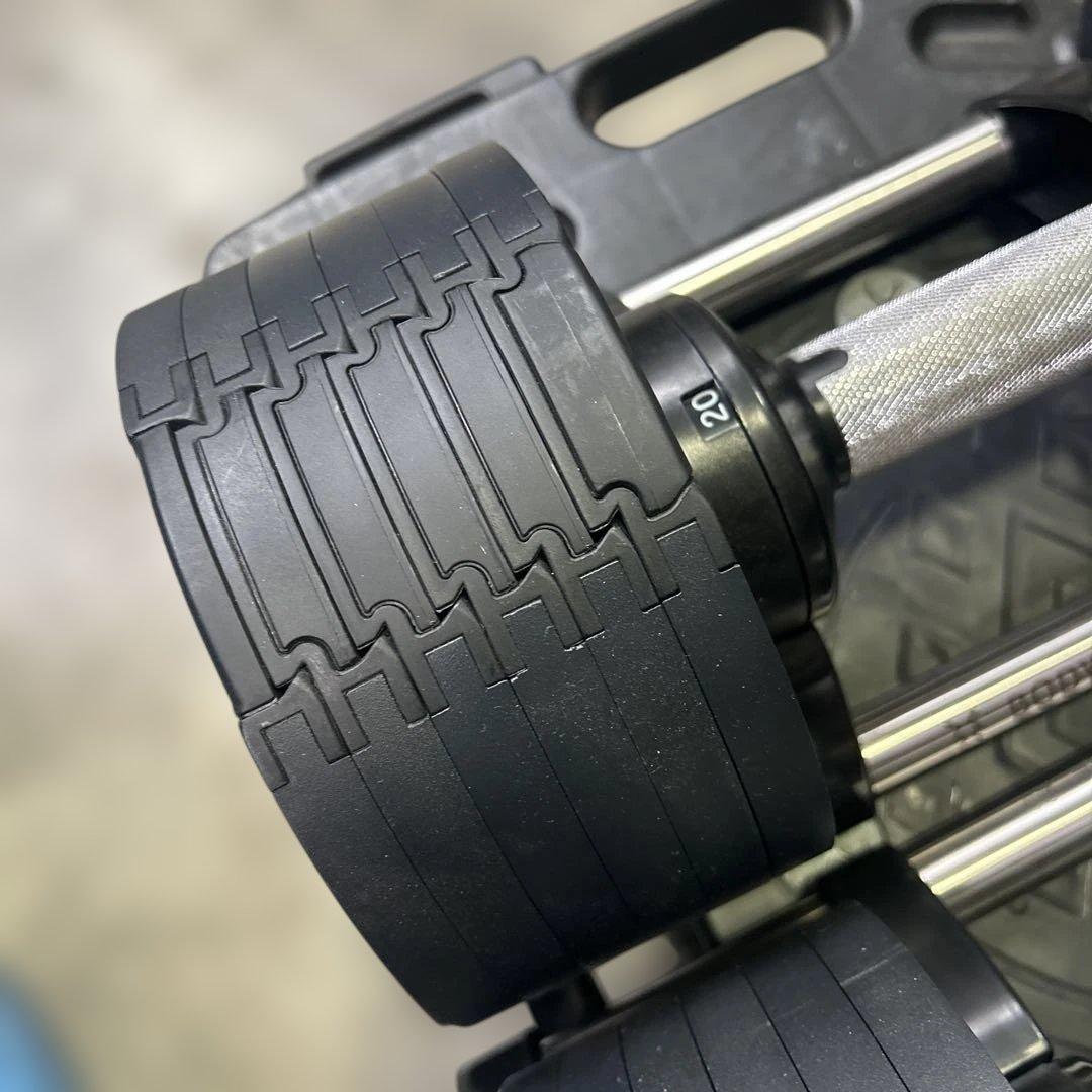 6455 ボディテック フレックスベル ダンベル 20kg×2 NUOBELL