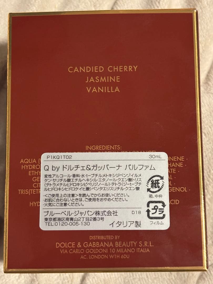 ドルチェ&ガッバーナ　Q 香水