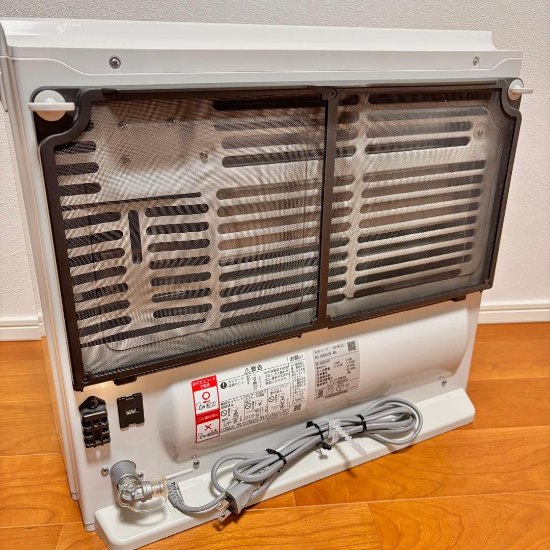 極美品✨リンナイ RC-U5801E-WH ガスファンヒーター