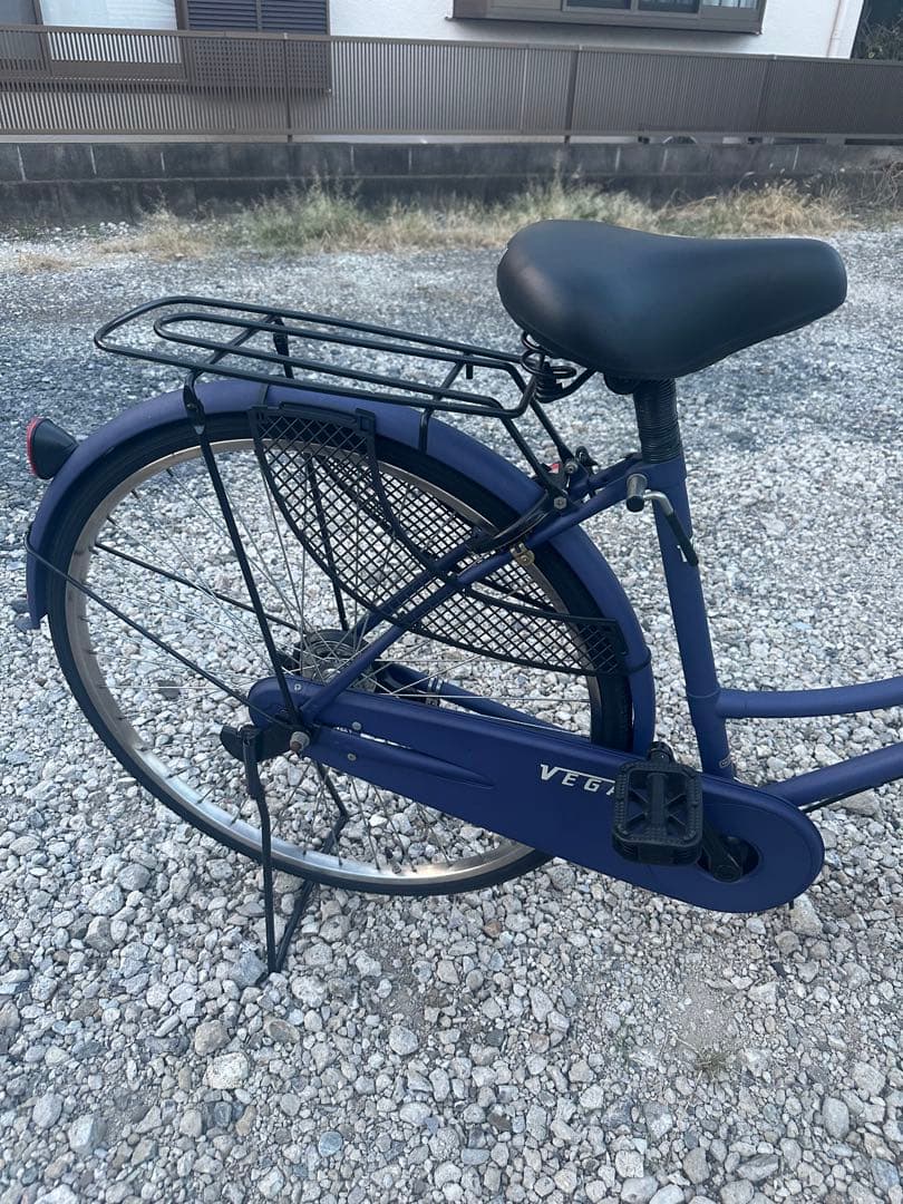 シティサイクル ネイビー メッシュバスケット付き