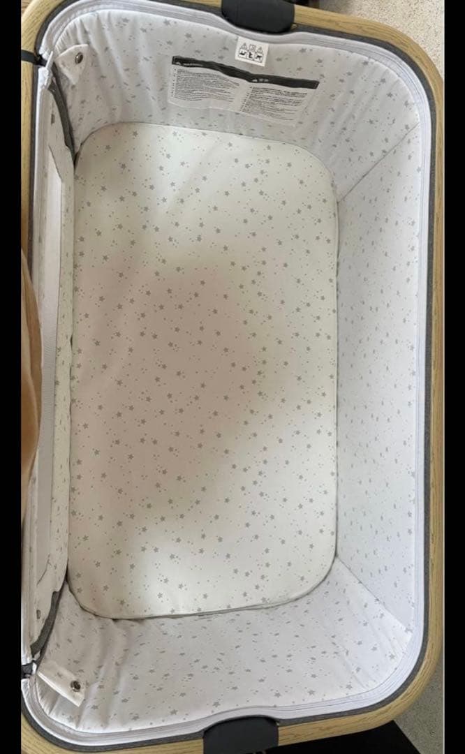 HZDMJ ベビーベッド 折りたたみ　持ち運び可能　添い寝ベッド