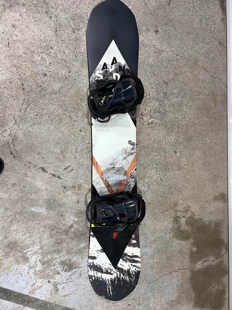 SAVAND スノーボード バインディング付き