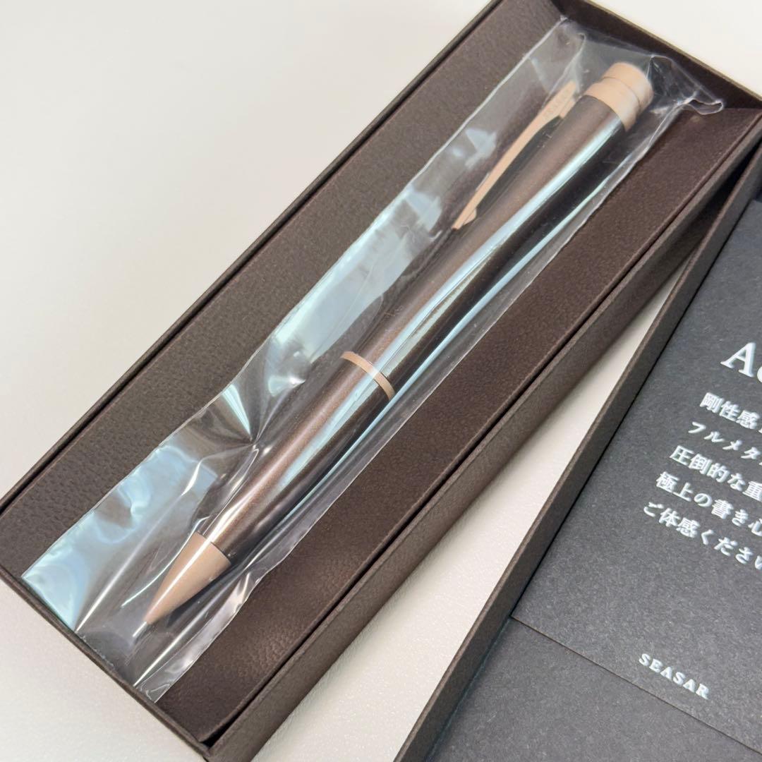 SEASAR Aero 剛性感MAX シャープペンシル ダークブラウン