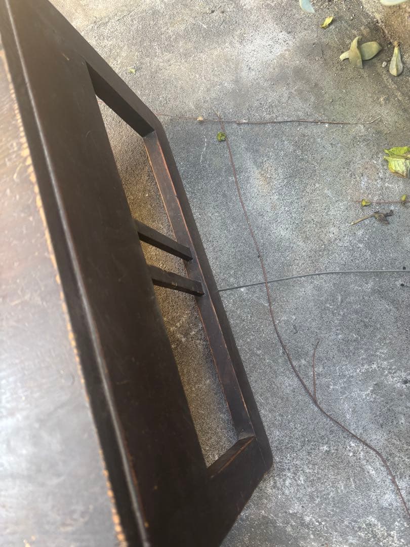 アンティーク 文机 レトロ 木製 座卓 机 昭和レトロ 古道具 ローテーブル