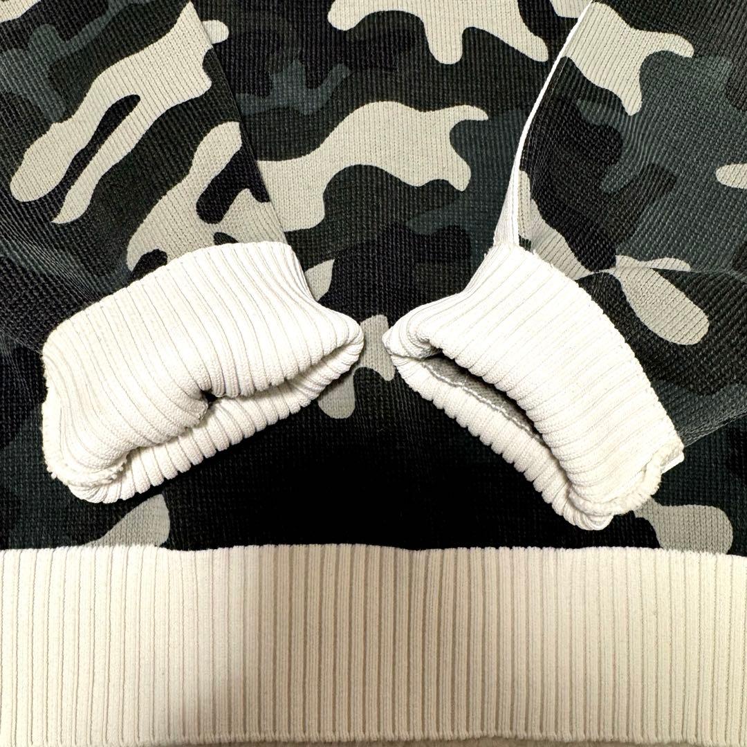 PEARLY GATES ニット セーター カモフラージュ メンズ　XLサイズ6