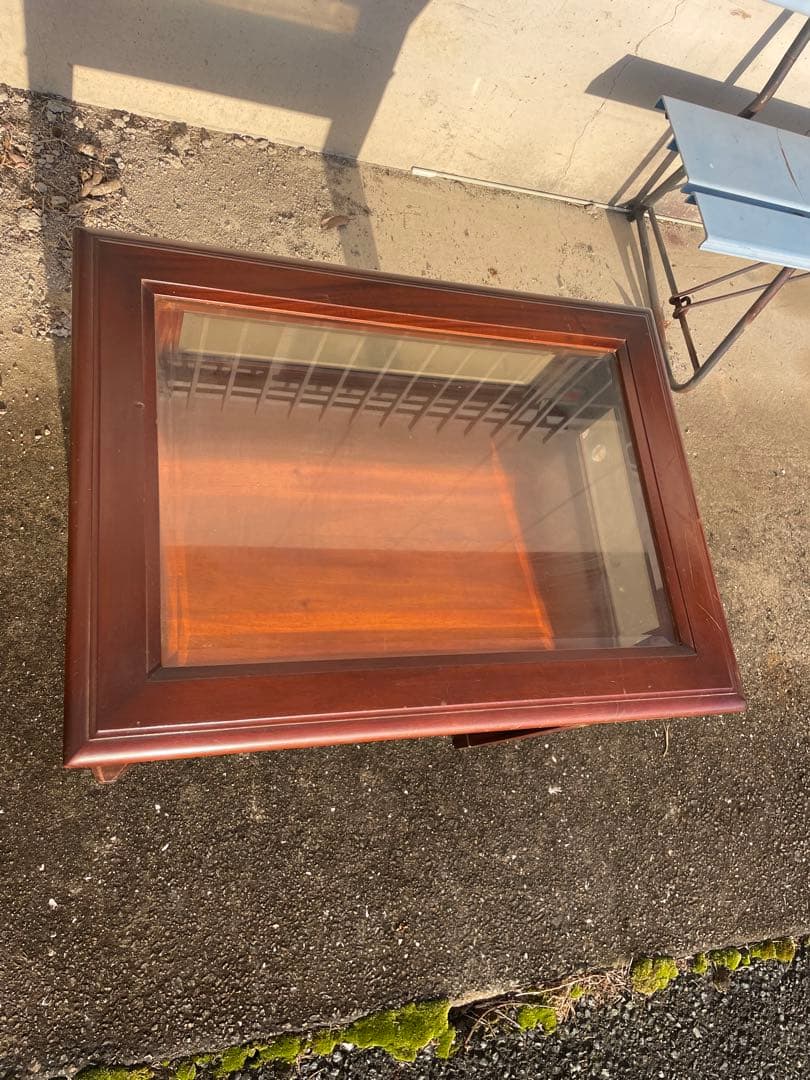 ガラス天板　ディスプレイショーケース 英国スタイル　店舗用