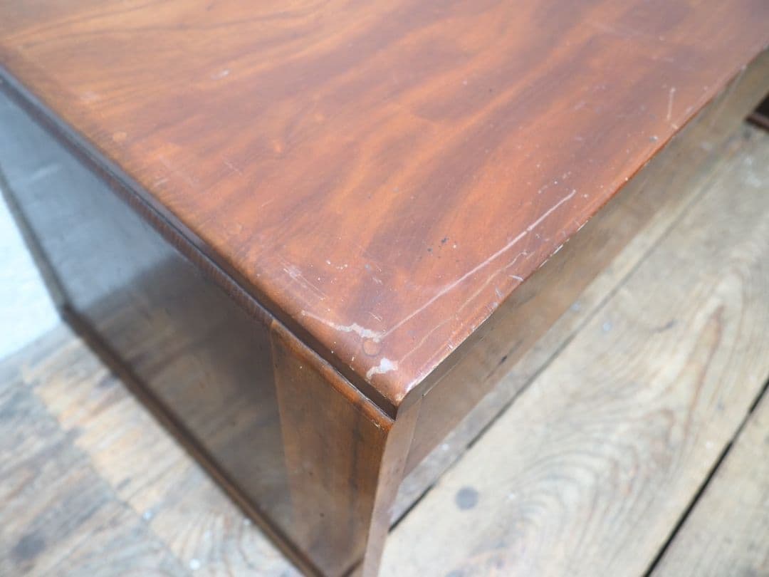 1239 アンティーク　文机　ローテーブル　引き出し　陳列台　古家具　レトロ