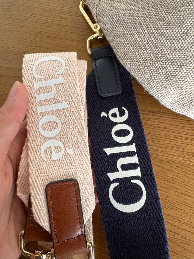 Chloé クロエ ボディバッグ C20593 Z40 ベルト2色付 軽量