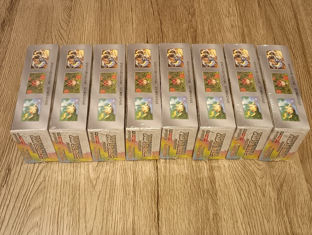 ポケモンカードゲーム テラスタルフェス ex【シュリンク付き】8box