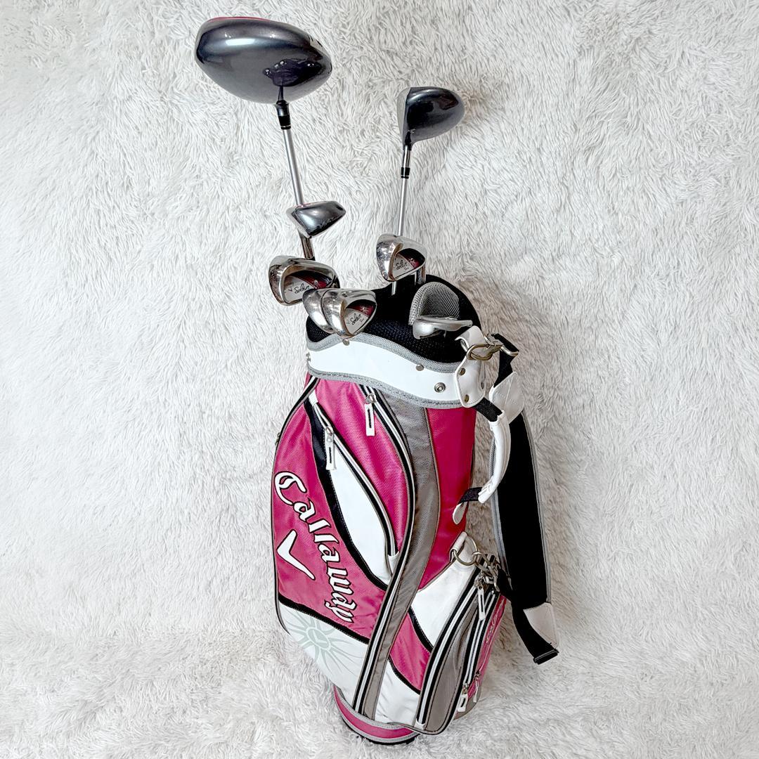 キャロウェイ レディース 8本セット バッグ付 ソレイル オデッセイ L