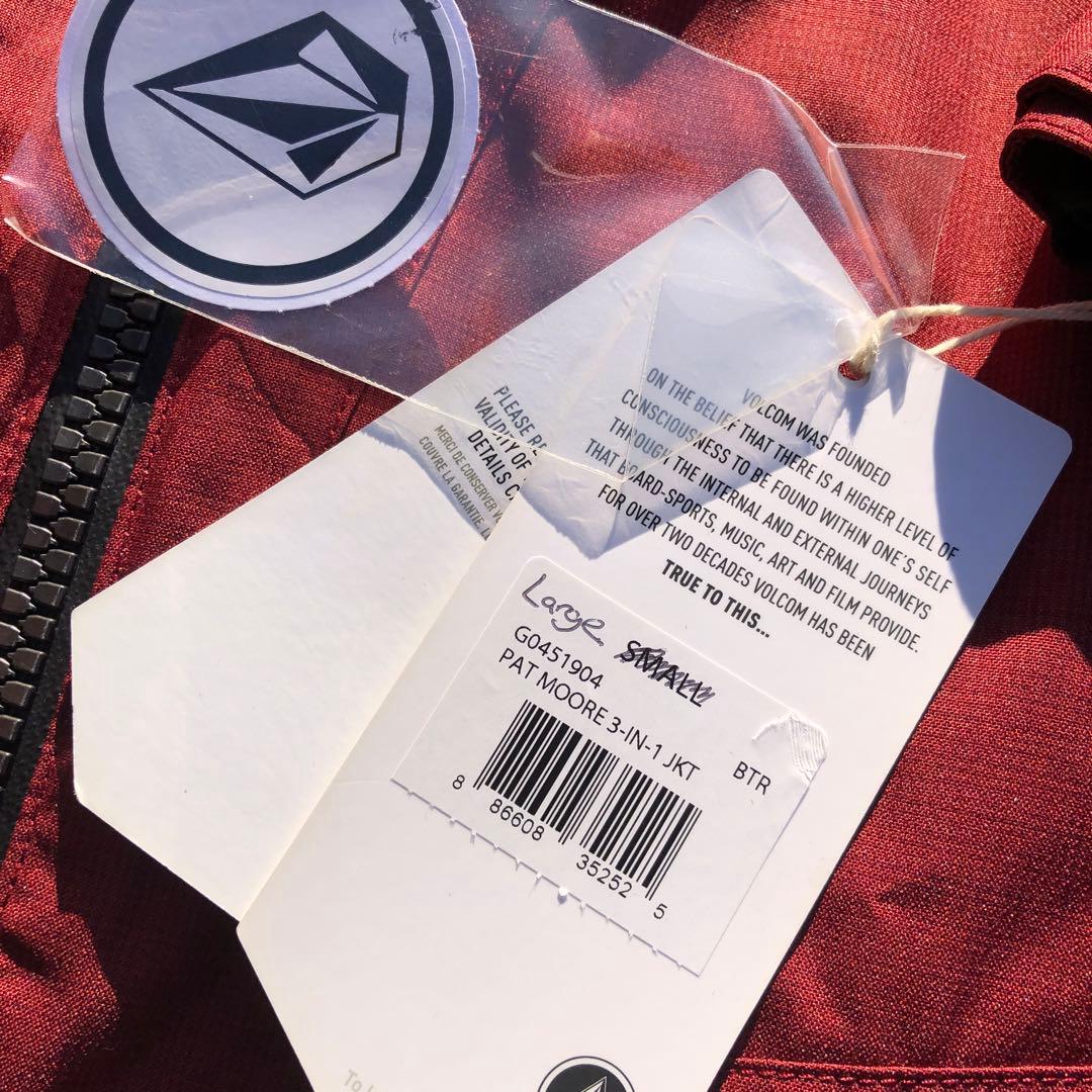 VOLCOM PAT MOORE 3-IN-1 JKT バイカラー