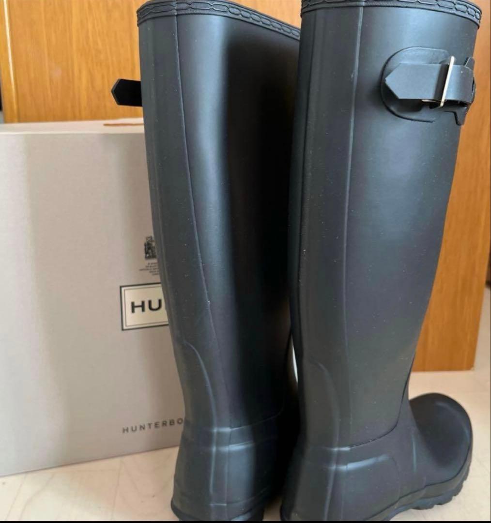 新品　未使用　正規品　HUNTER オリジナルトール ロングレインブーツ　長靴