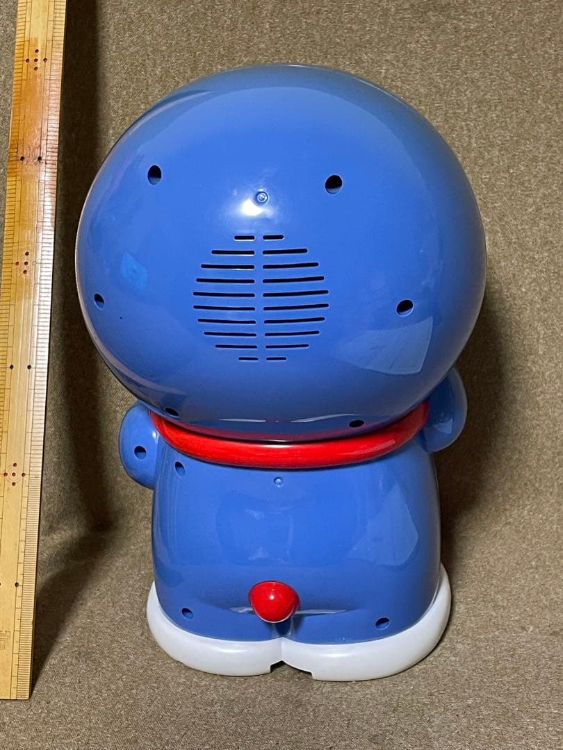 大山のぶ代　ドラえもん　目覚まし時計　音声時報クロック　どこでもドア　入手困難