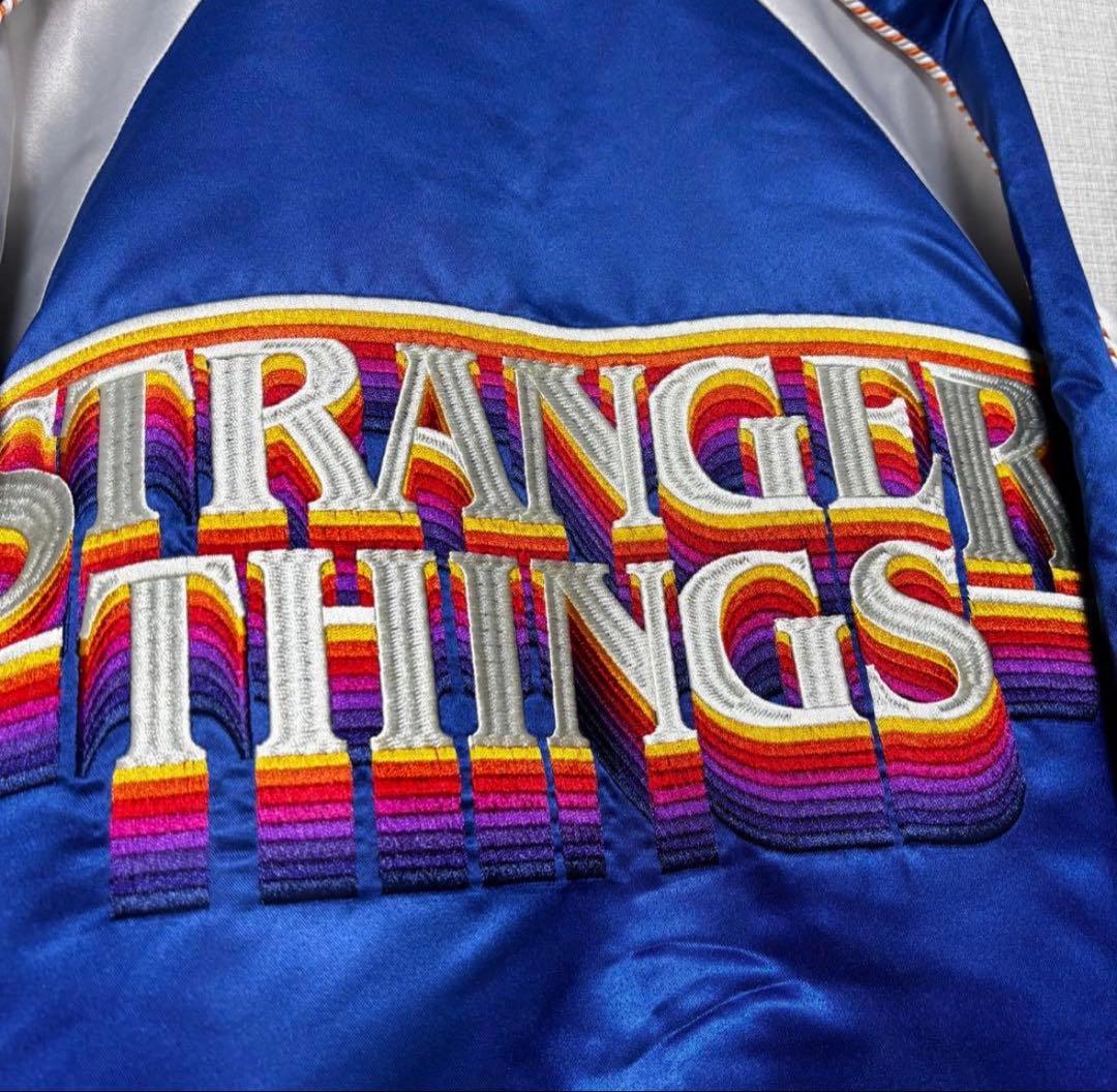 あ*あ様 ストレンジャーシングス ニコアンド niko and スカジャン ジャ