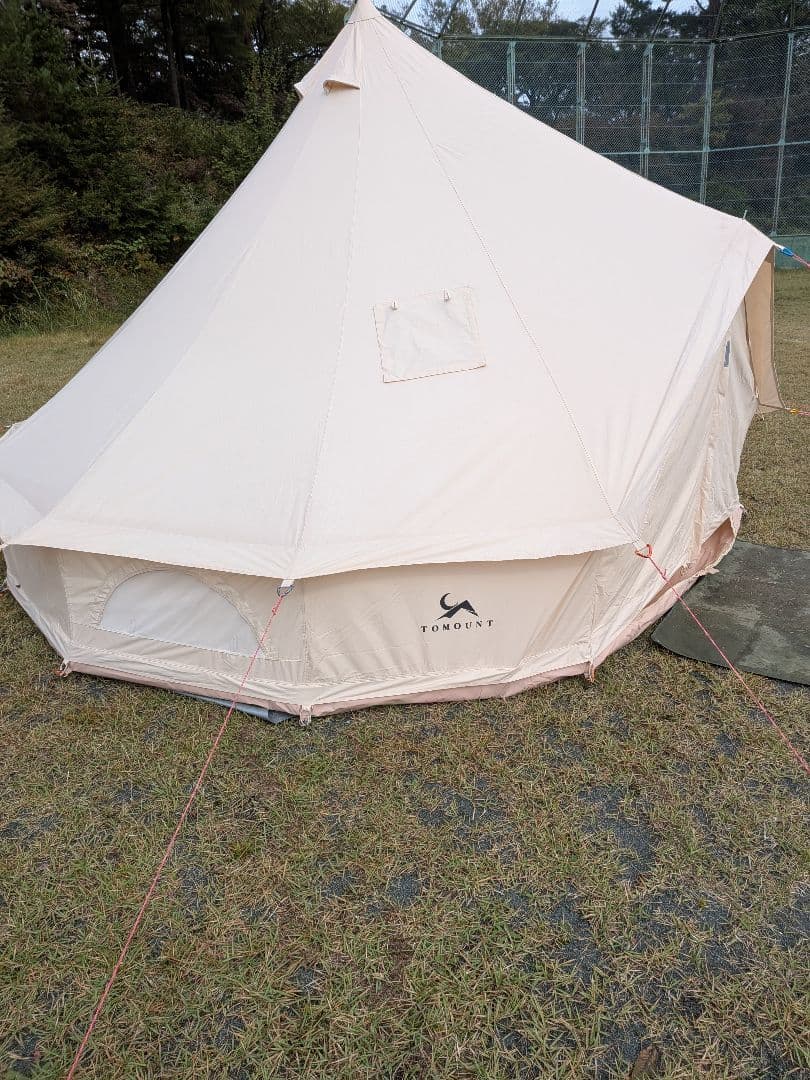 TOMOUNT トマウント ベル型テント 4m
