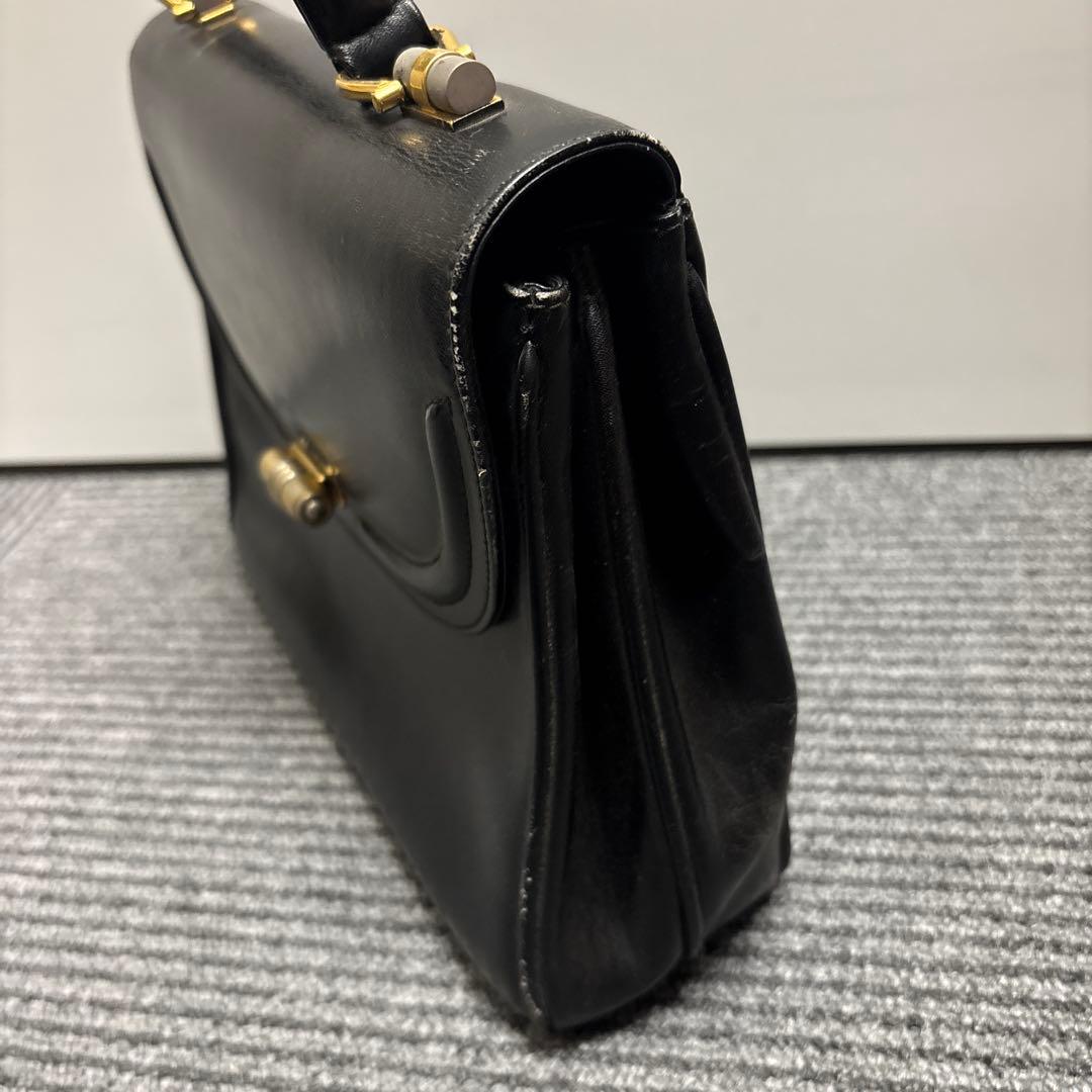 グッチ ヴィンテージ ハンドバッグ ゴールド金具