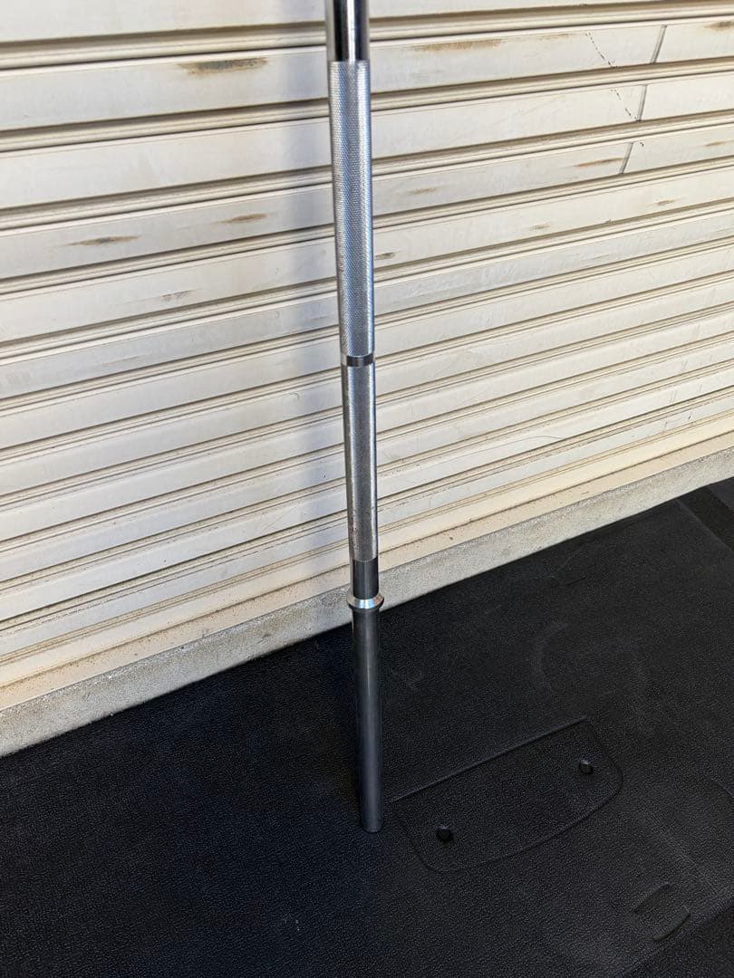 【送料込】バーベルシャフト　全長200cm　直径28mm 管理番号２