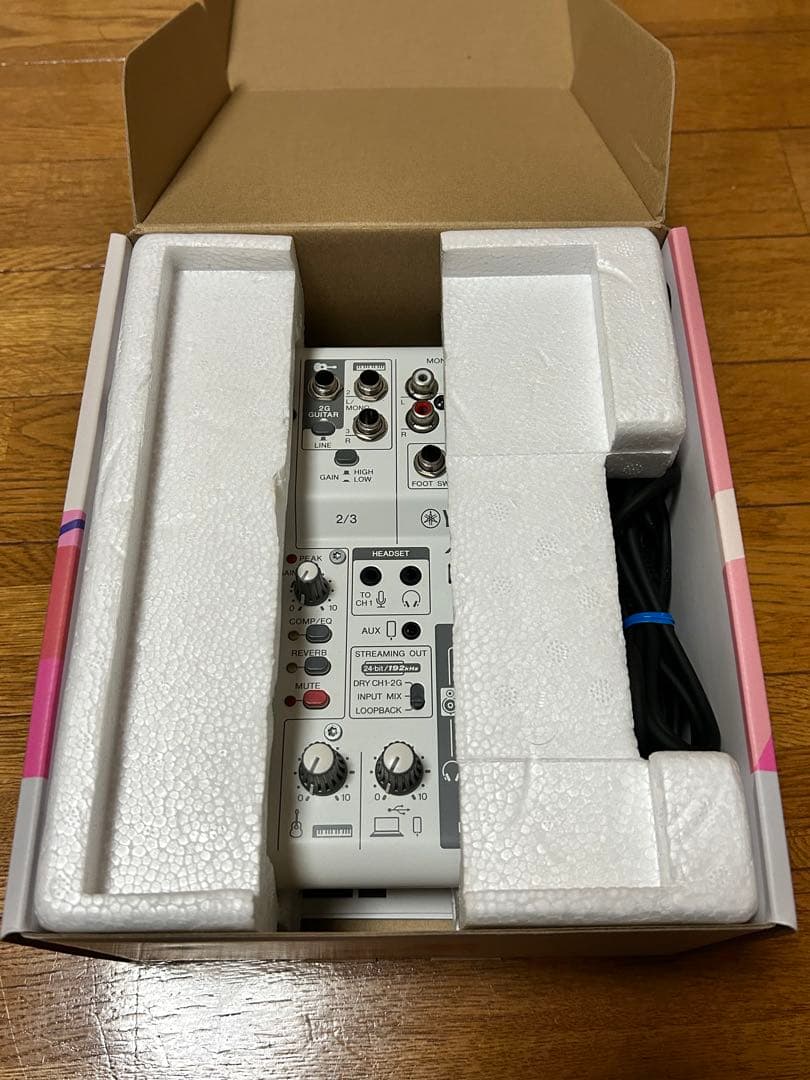 YAMAHA AG03MK2 ホワイト 箱・付属品付き