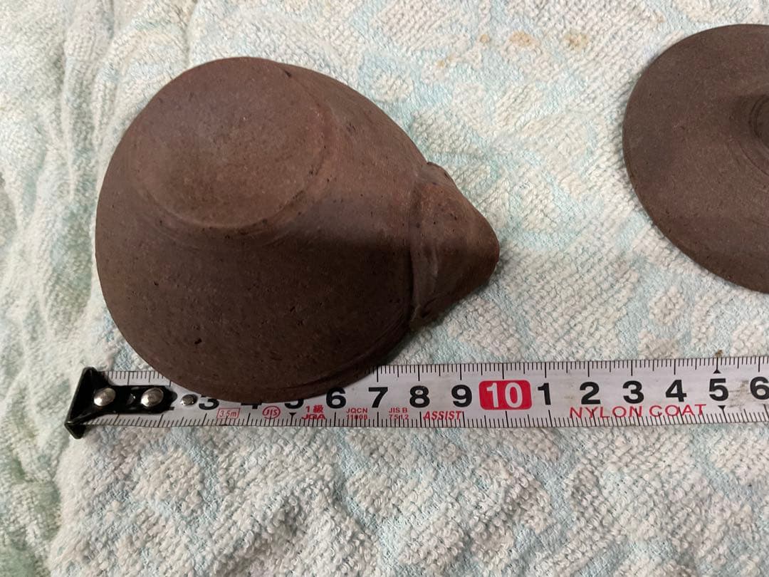 常滑焼　？　備前焼　？　陶器製 急須　蓋付き