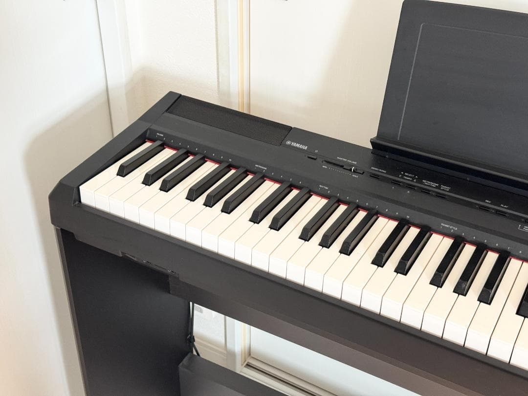 YAMAHA デジタルピアノ スタンド＋ペダルユニット付き P-105