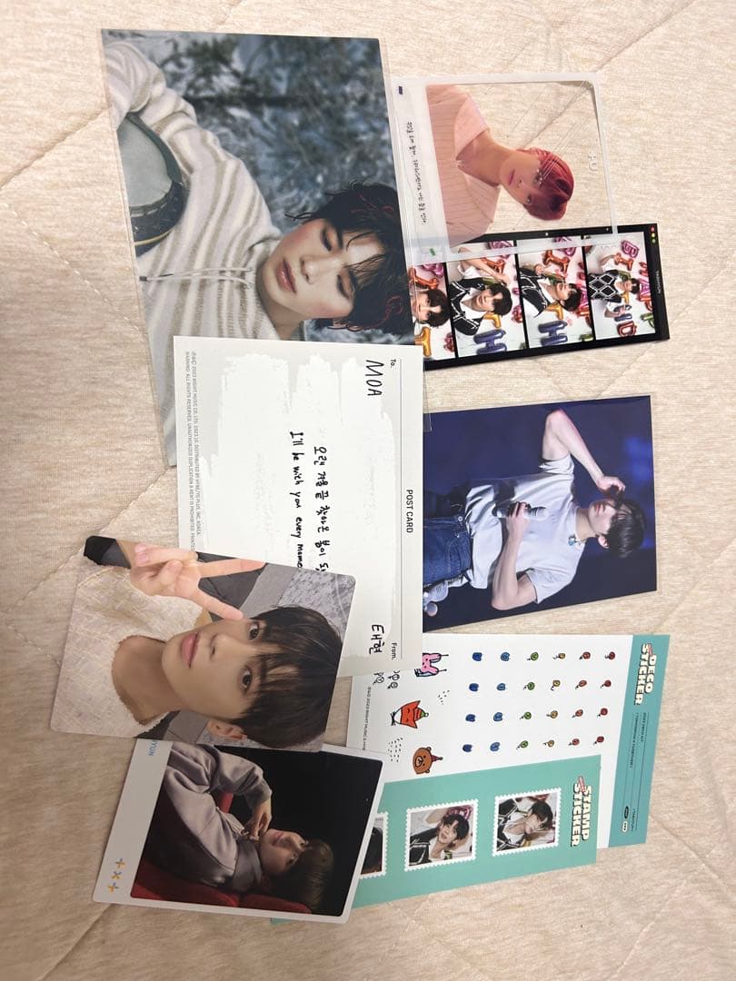 スビン、ヨンジュン、テヒョン、ヒュニン、TXTグッズまとめ売りクッション有り‼️