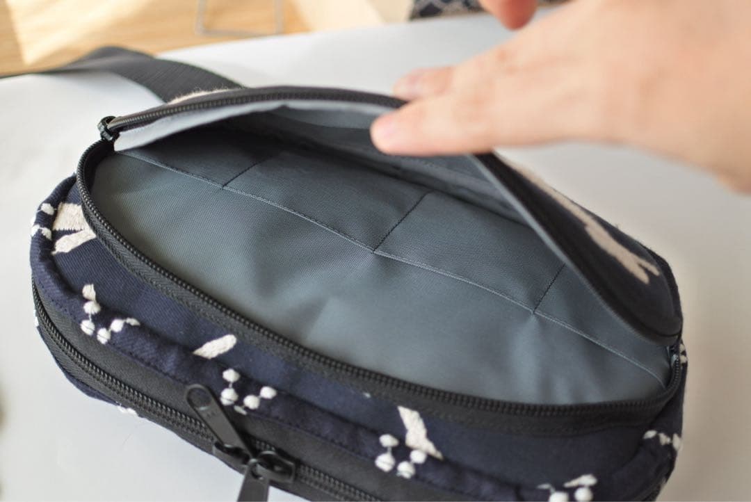 ミナペルホネン　ランランランのカンガルーバッグ