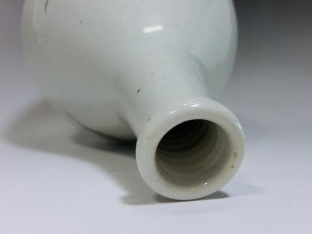 徳利●古伊万里 染付とっくり 酒器 花瓶 時代物 江戸期 骨董品■