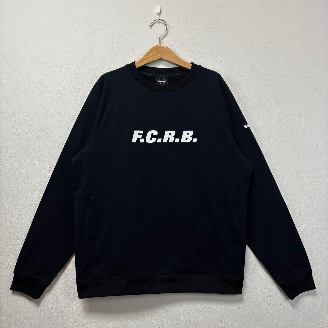 ソフ ブリストル スウェット プルオーバー トレーナー ブランドロゴ ブラック