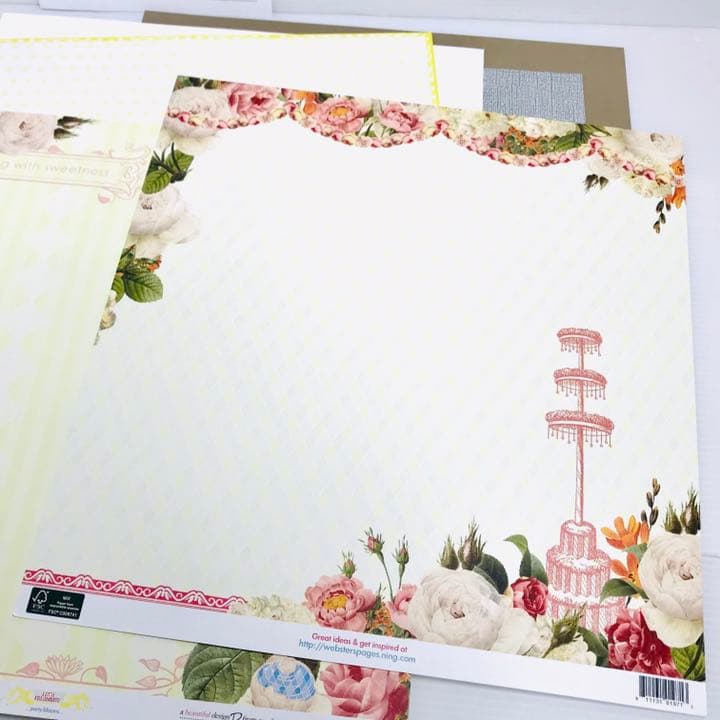 宮本明香さんキットコアディネーションズで作るウッド風立体フレームレイアウト講座