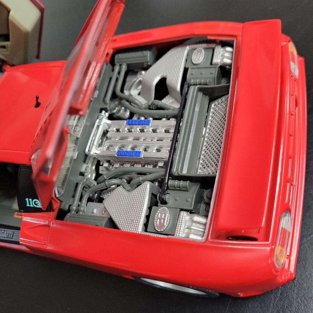 美品　ブガッティ　モデルカー 1/24 スケール　イタリア製希少