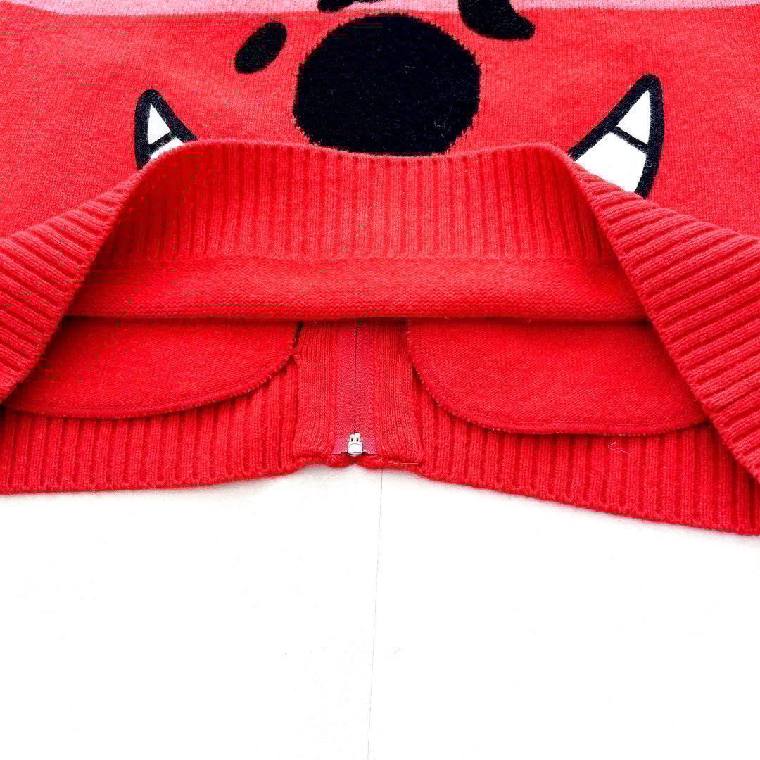 M・U SPORTS ミエコウエサコ　ノイジーノイジー　ゴルフ　ニットベストL