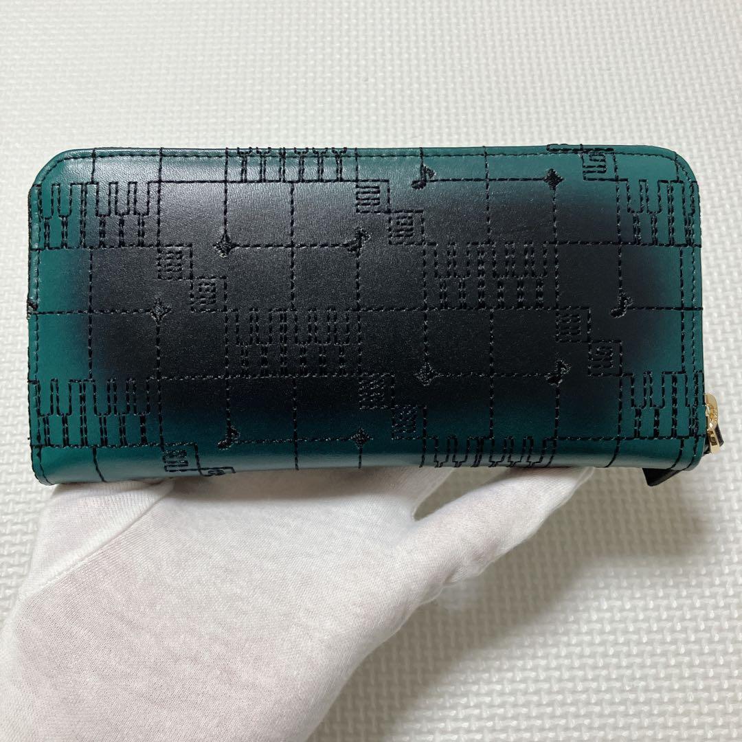 未使用　希少　初音ミク 本革ウォレット＆名刺入れセット 特製ギフトボックス