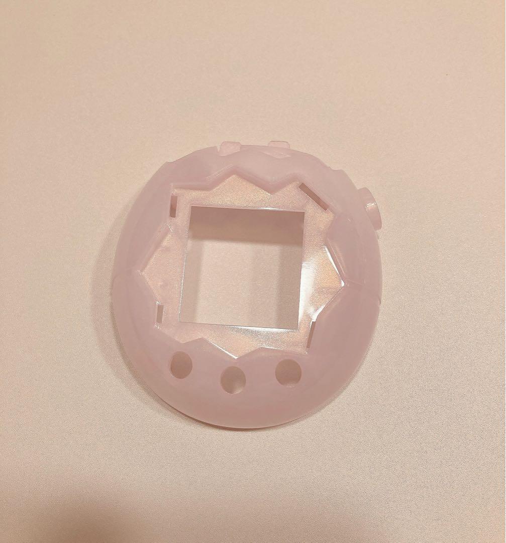 たまごっちパラダイス　ケースカバー　交換用　カスタム部品　パールピンク