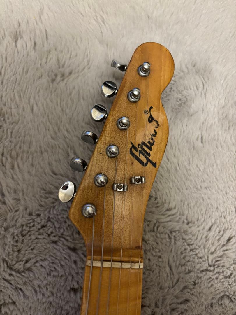 【ビンテージ】Greco TE350 73年製 テレキャスター　フレイム指板