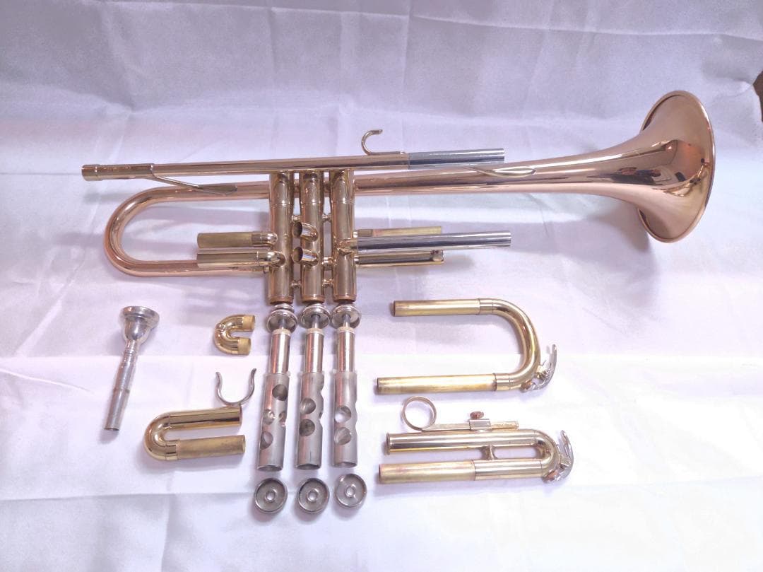 YAMAHA YTR-333 トランペット ゴールドブラス 赤ベル #3031