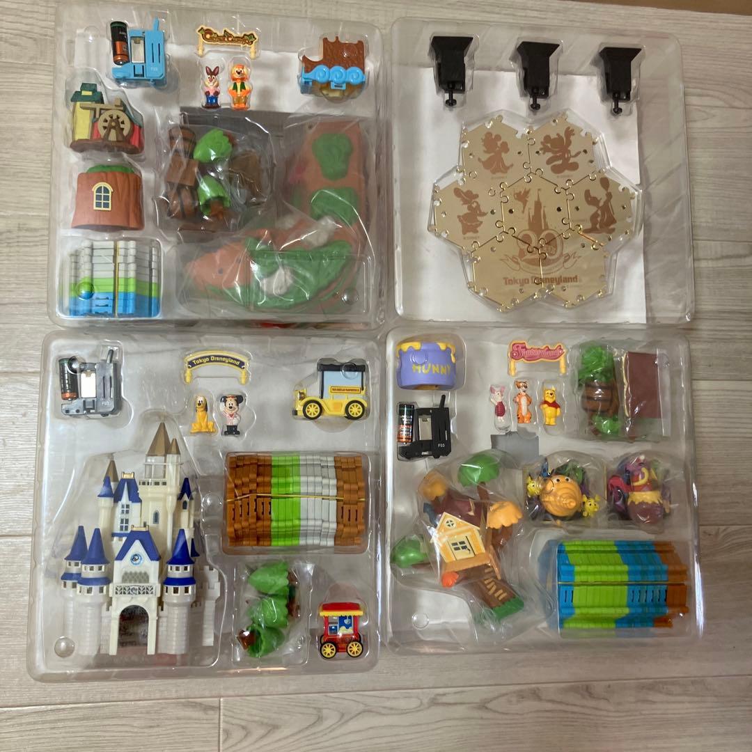 東京ディズニーランド ディズニー 20周年記念 ジオラマップセット